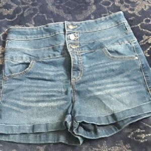High Waist Tinseltown Shorts